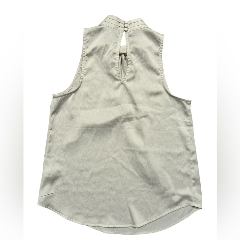 express satin twisted high neck blouse - Picture 4 of 6